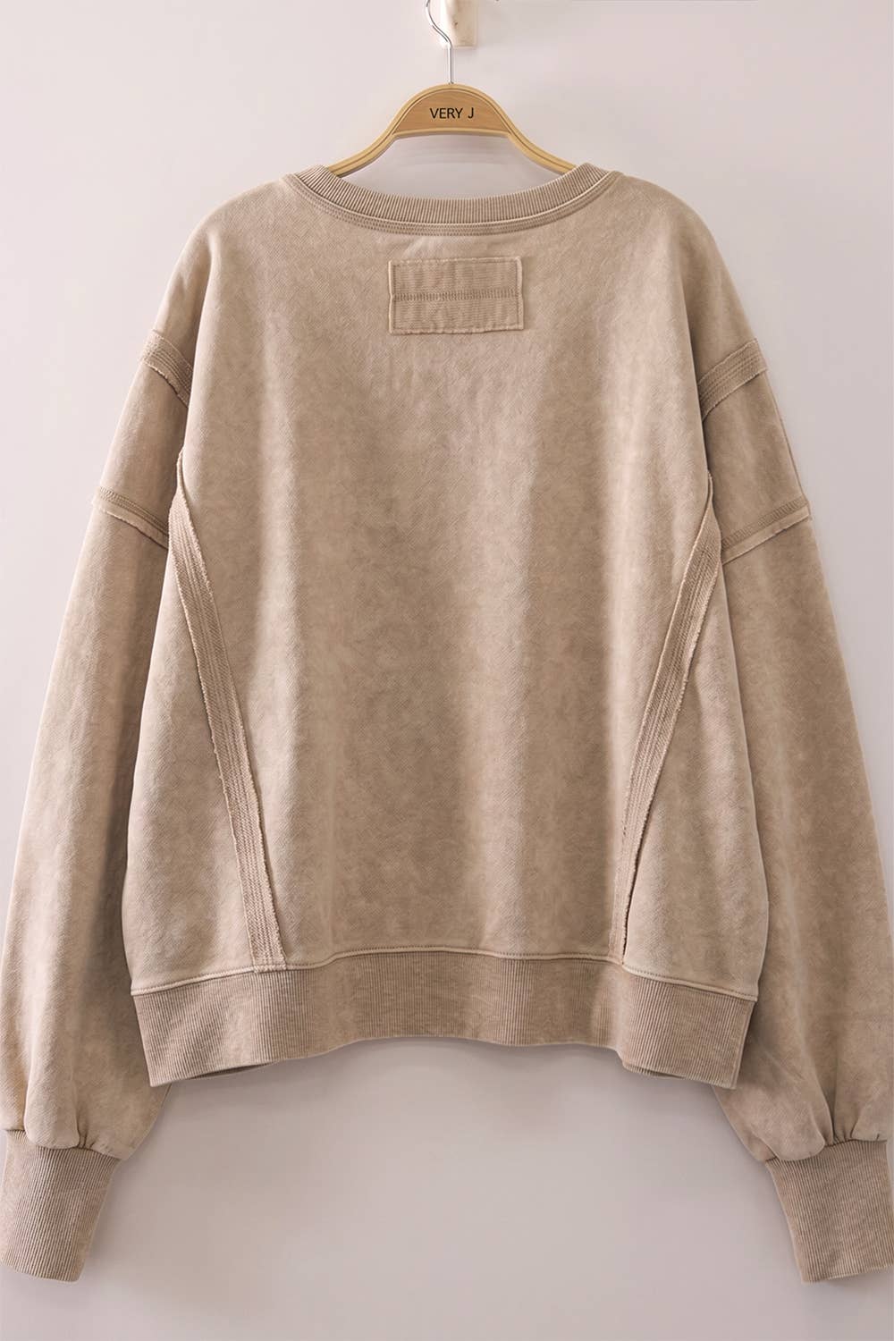 Vintage Washed Sweatshirt Plus
