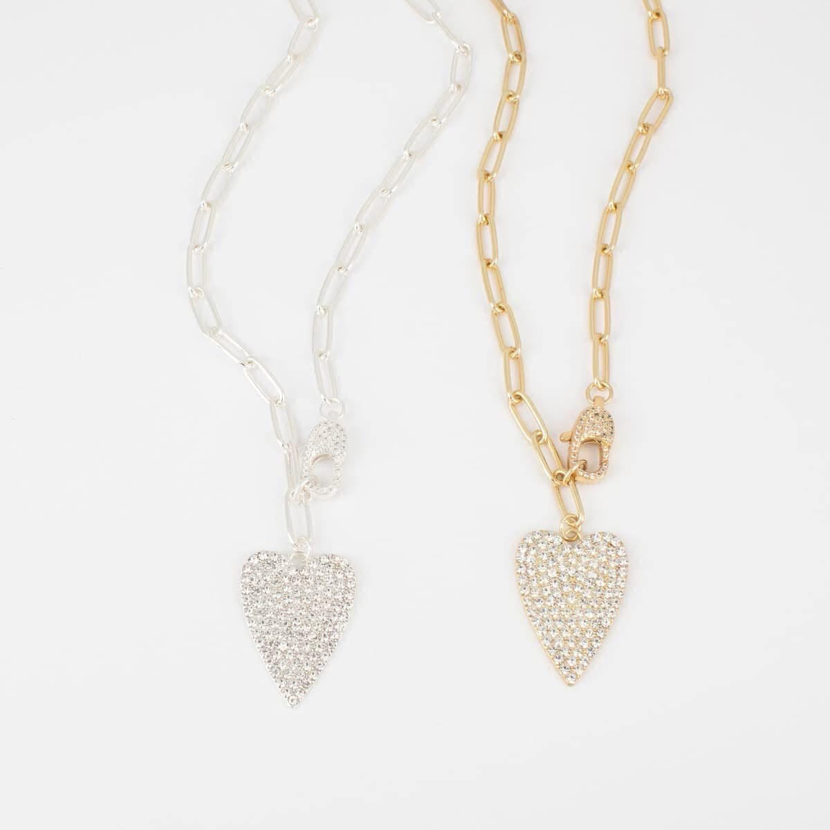 Sparkle Heart Necklace