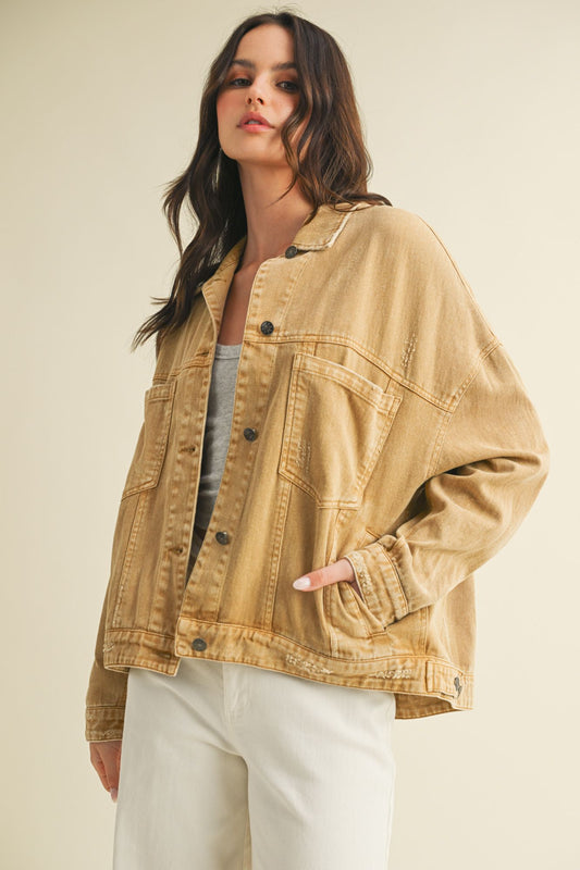 Back Pleated Jacket