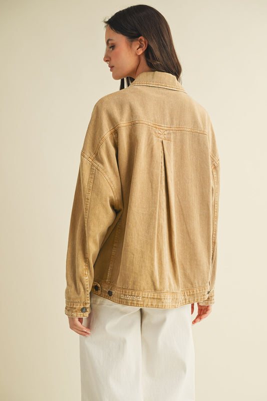 Back Pleated Jacket