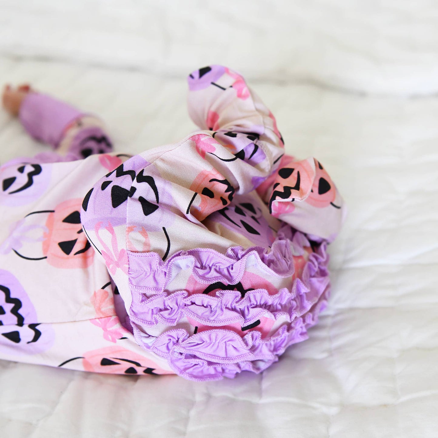 RUFFLE Bamboo Halloween Pumpkins Baby