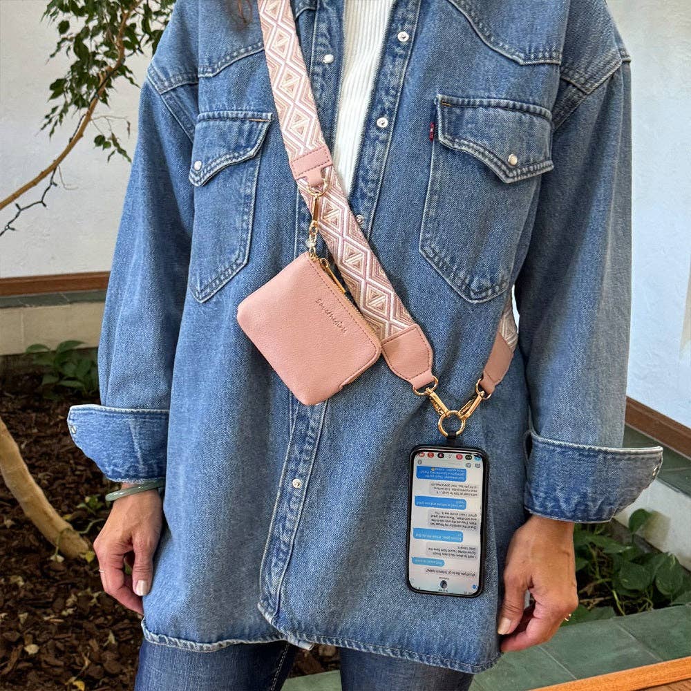 w/RFID Pouch Diamond Pattern