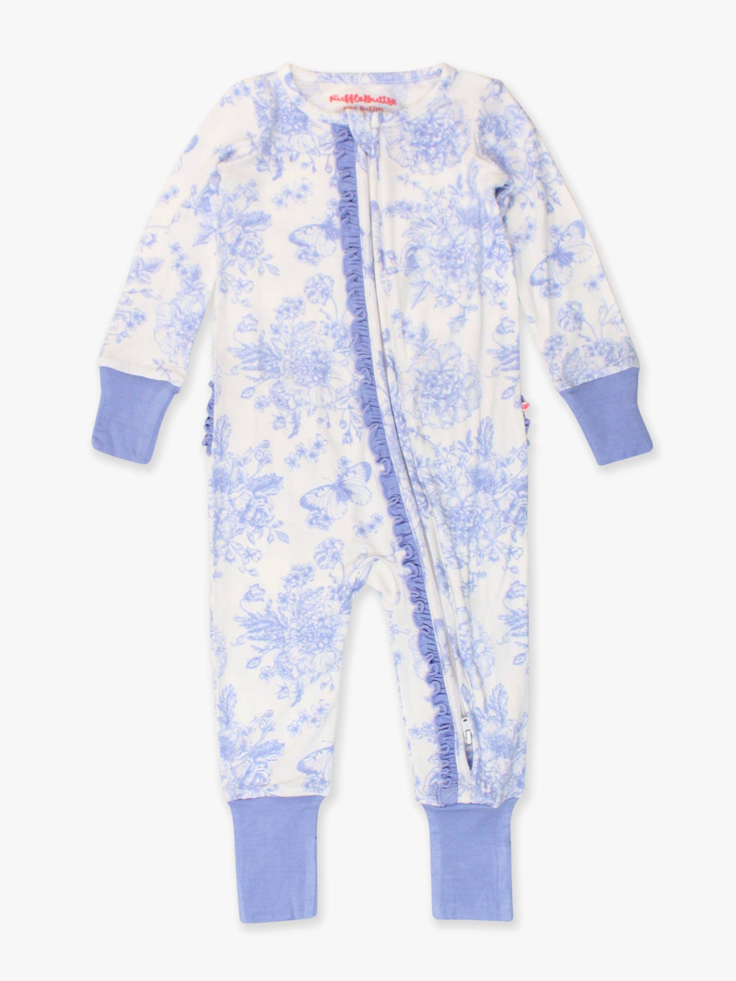 SoftSnooze™ Periwinkle Butterfly Garden