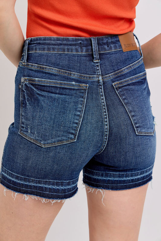 Judy Blue Release Hem Shorts