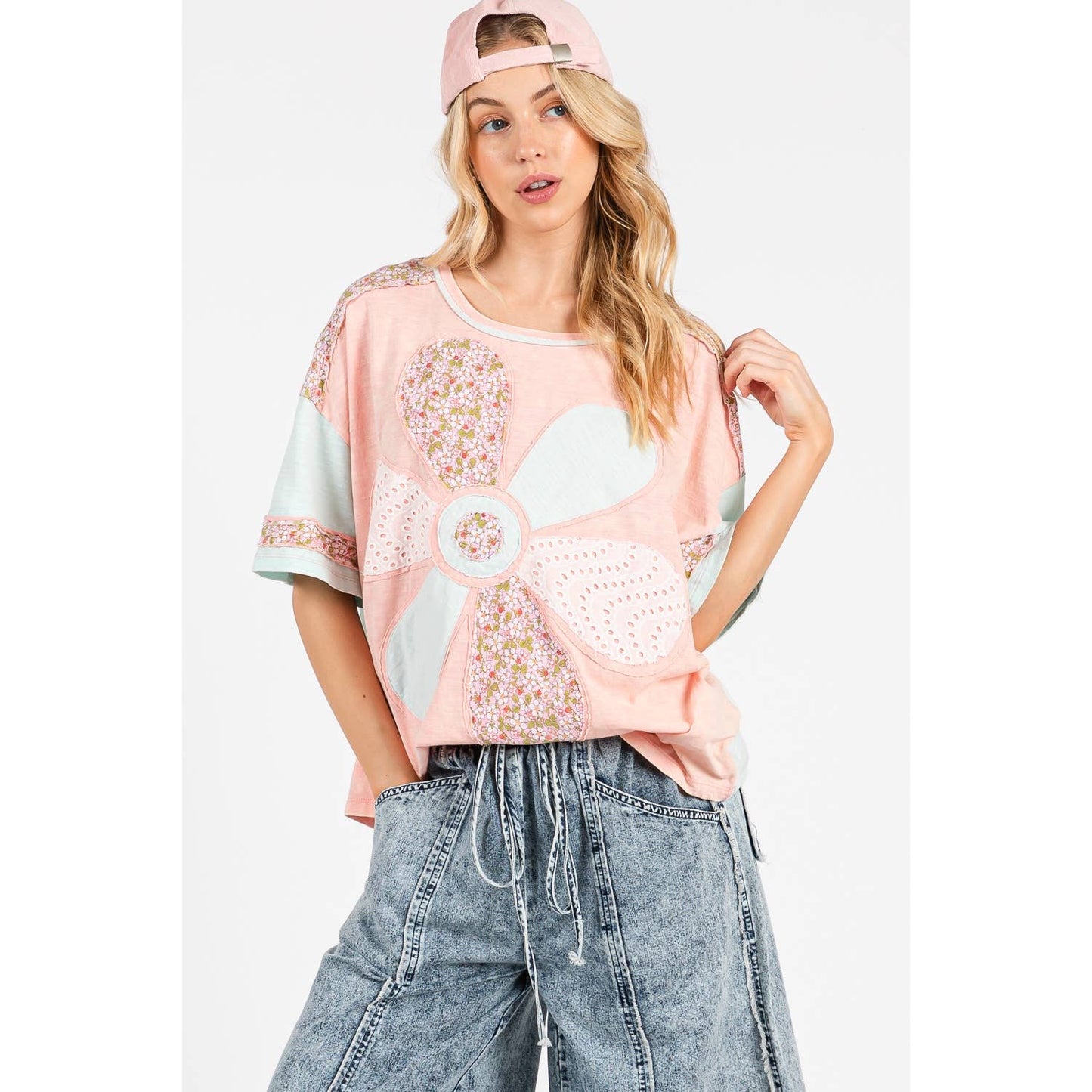 PETAL PATCH TOP