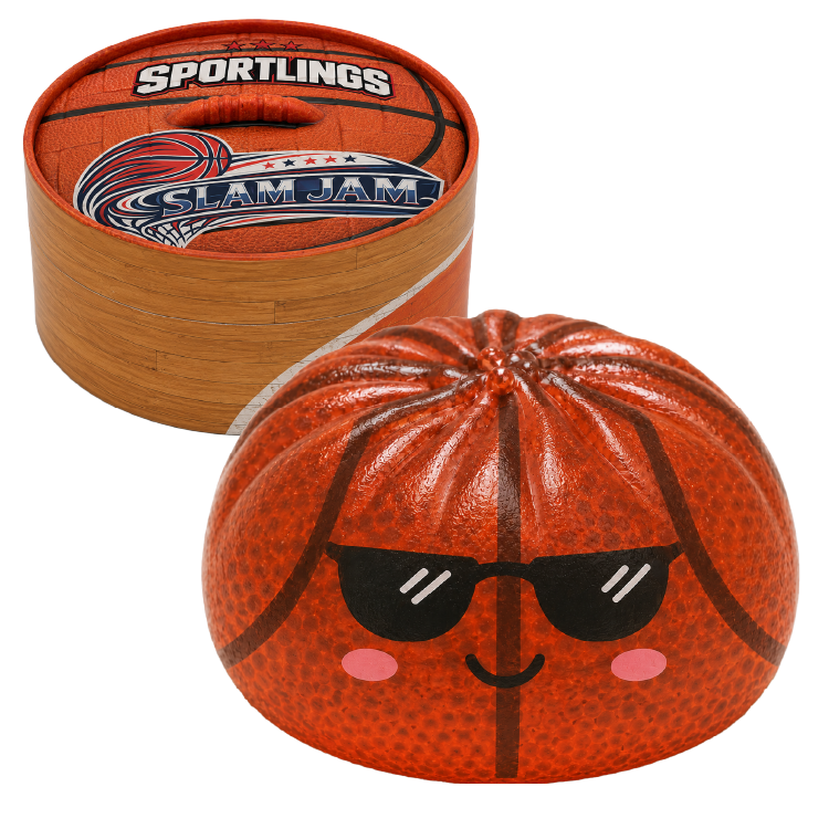 Sports Dumpling Squishy Fidget Toy