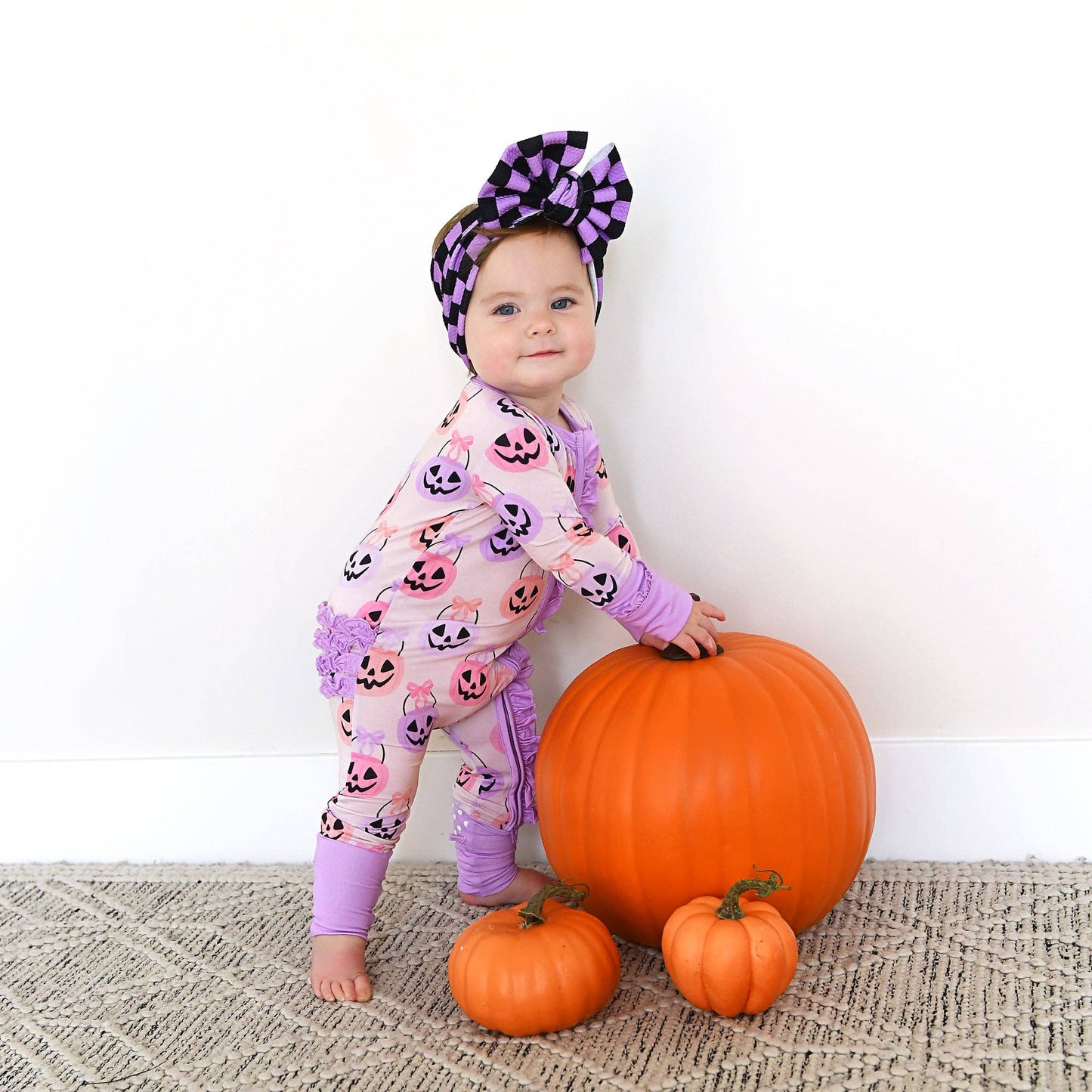 RUFFLE Bamboo Halloween Pumpkins Baby