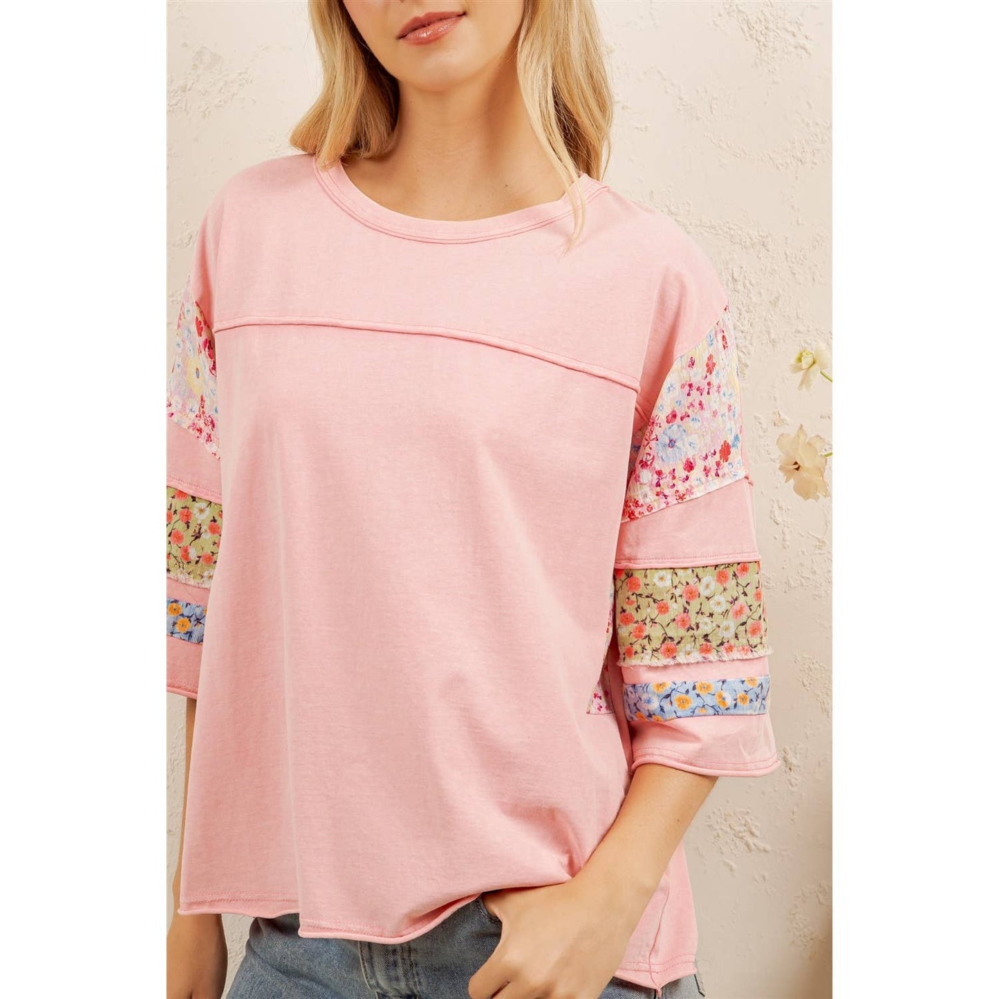 PATCH SLEEVE TEE