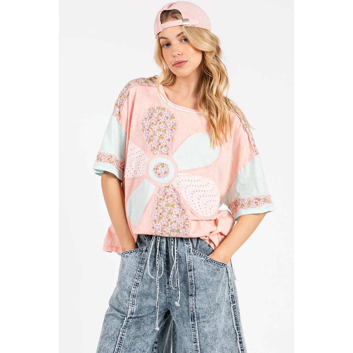 PETAL PATCH TOP