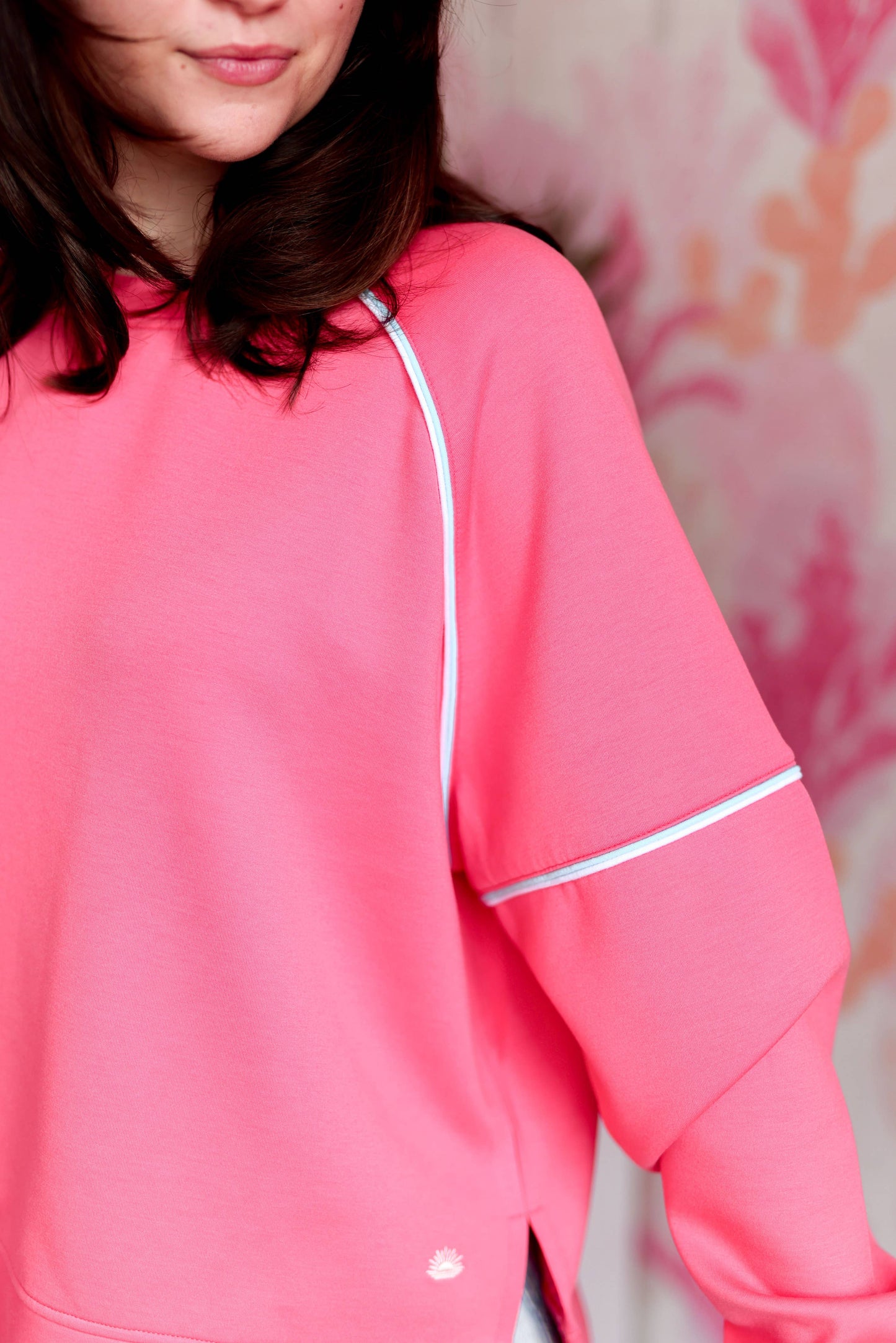 Do Your Best Pullover(Coral)