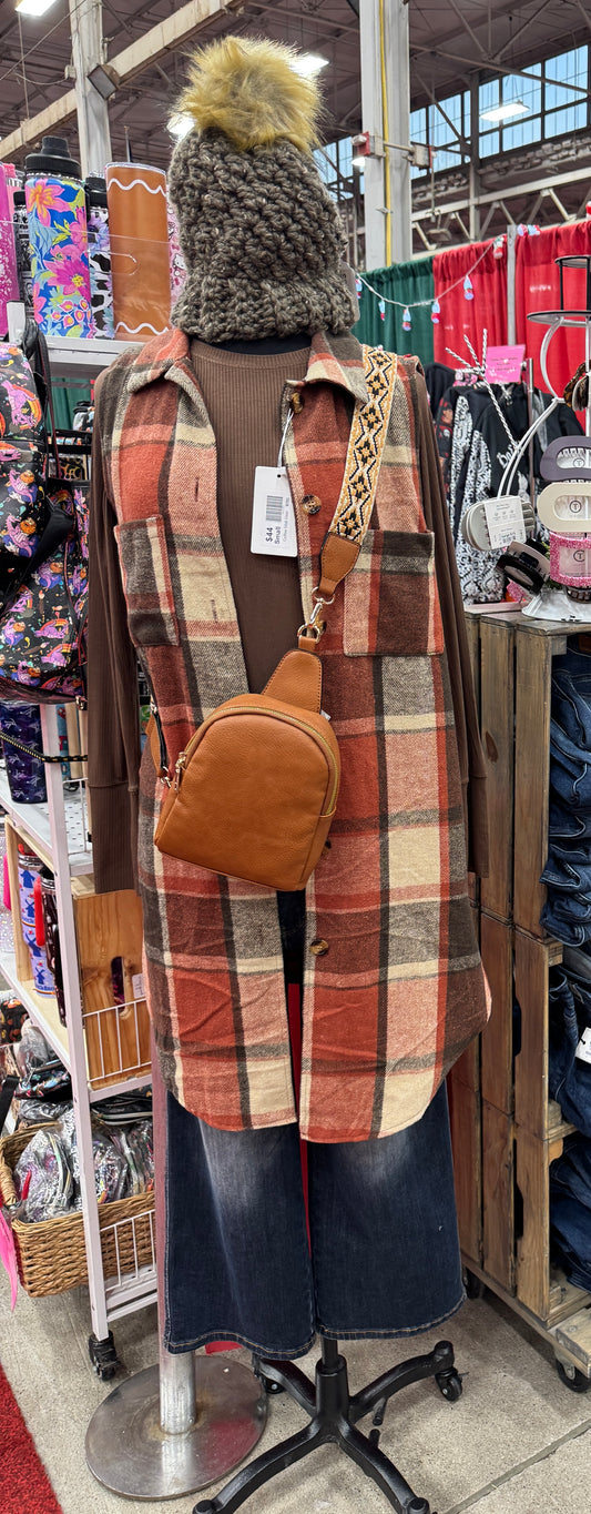 Coffee Midi Vest