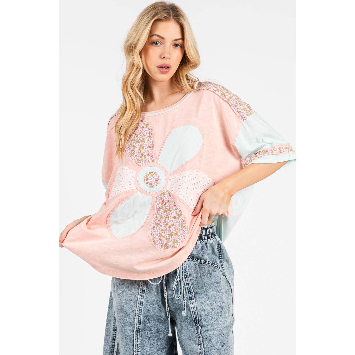 PETAL PATCH TOP