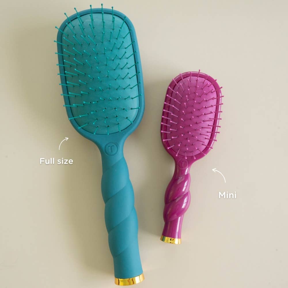 Mini Detangler Brush Medium Hair - Mulberry