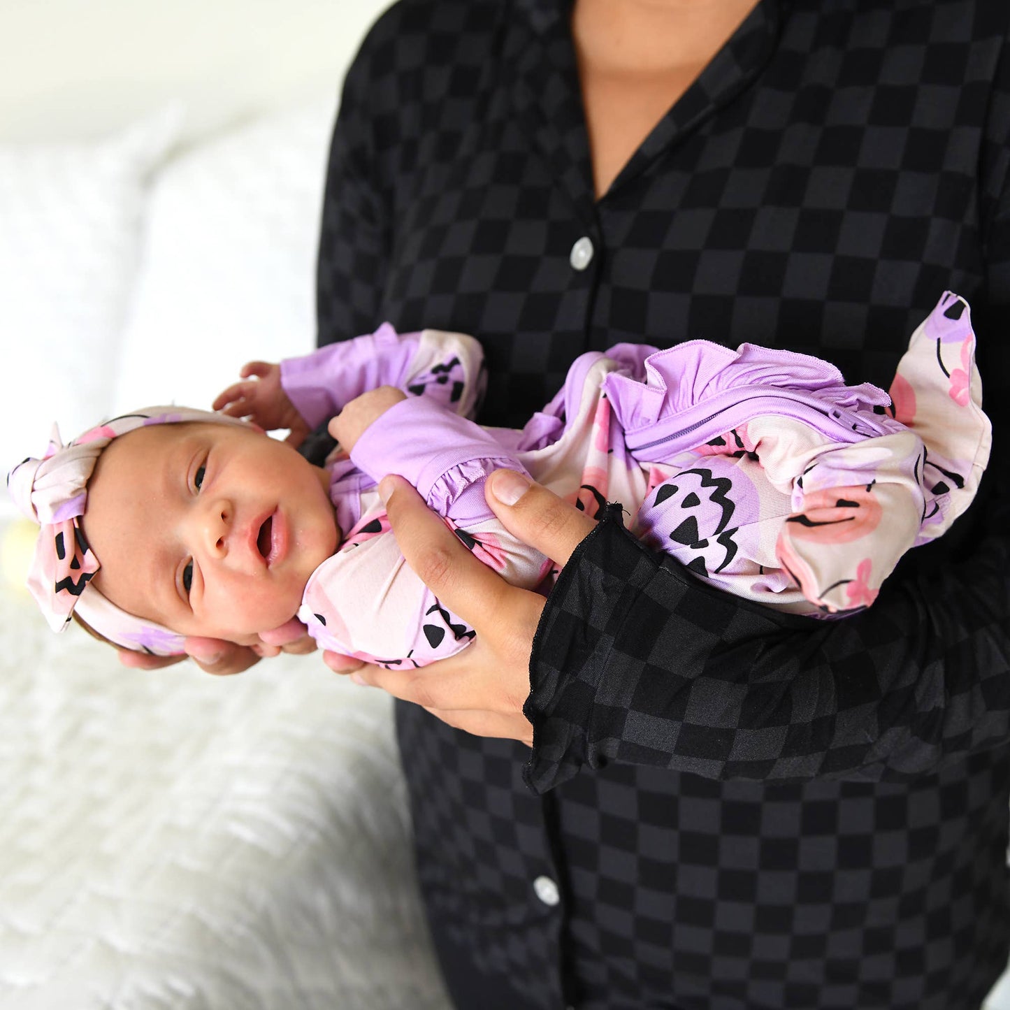RUFFLE Bamboo Halloween Pumpkins Baby
