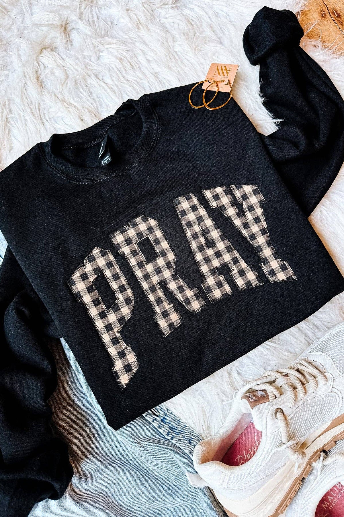 PRAY Sweatshirt - Black