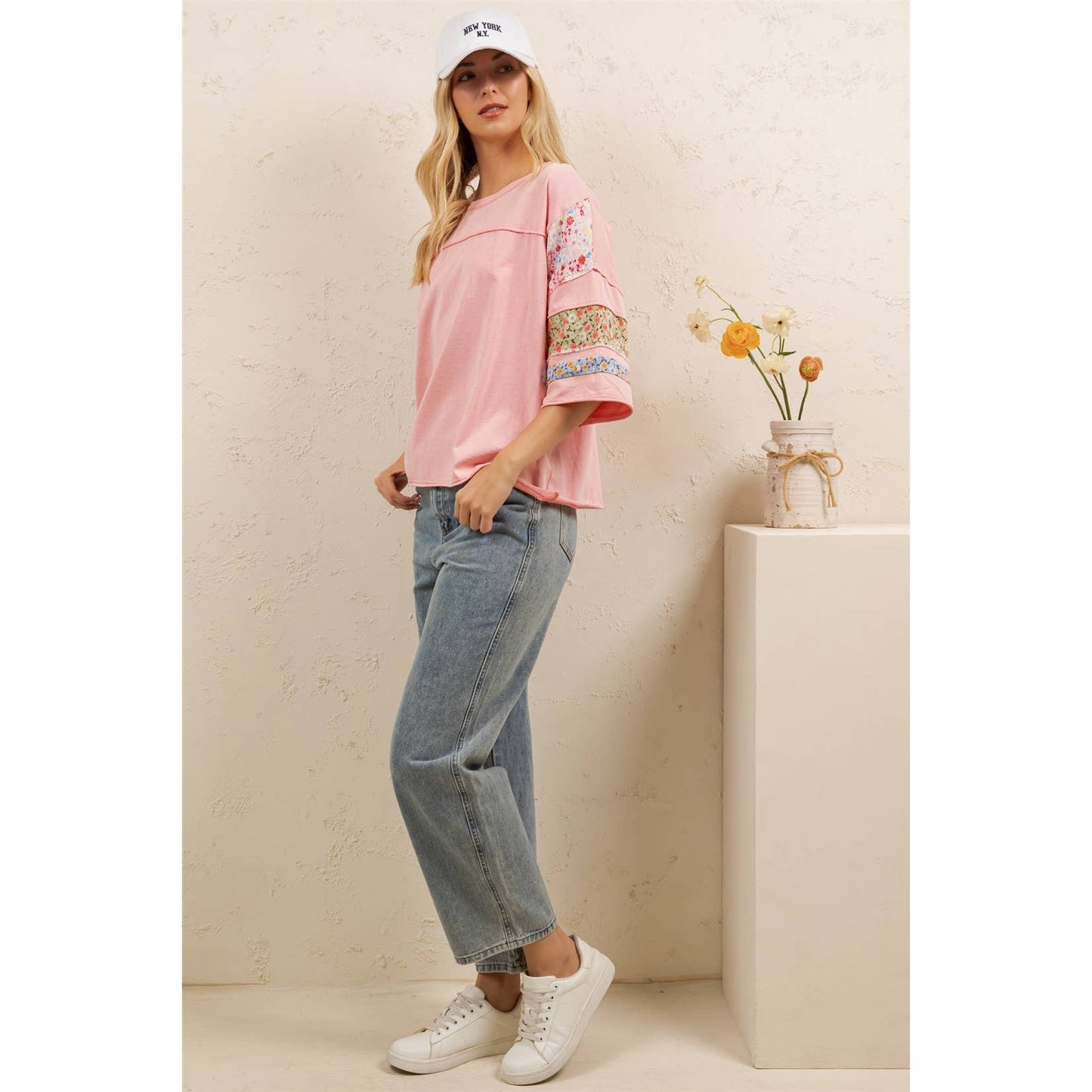 PATCH SLEEVE TEE