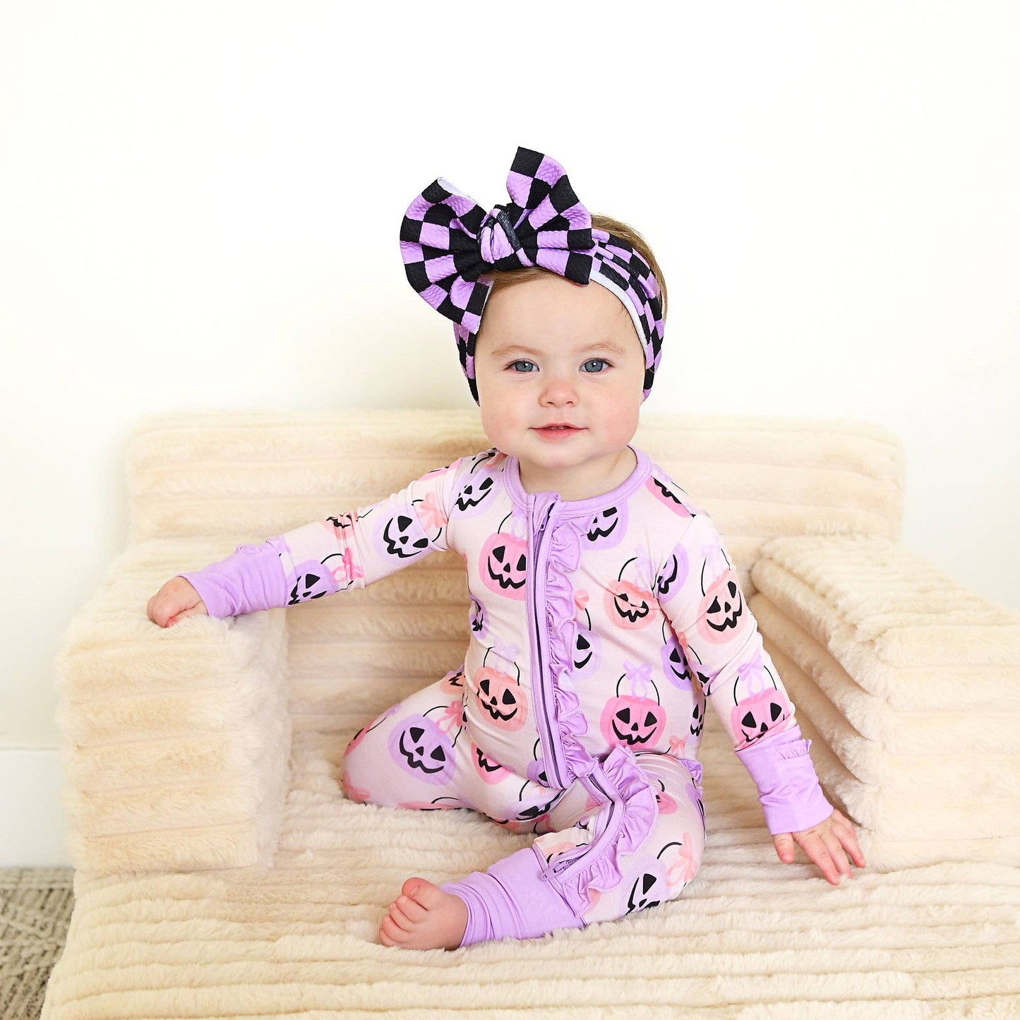RUFFLE Bamboo Halloween Pumpkins Baby