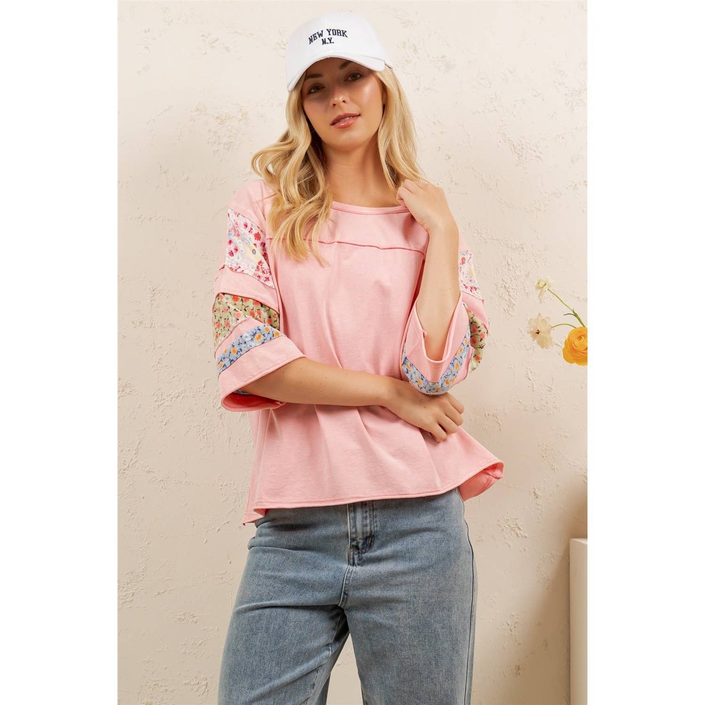PATCH SLEEVE TEE