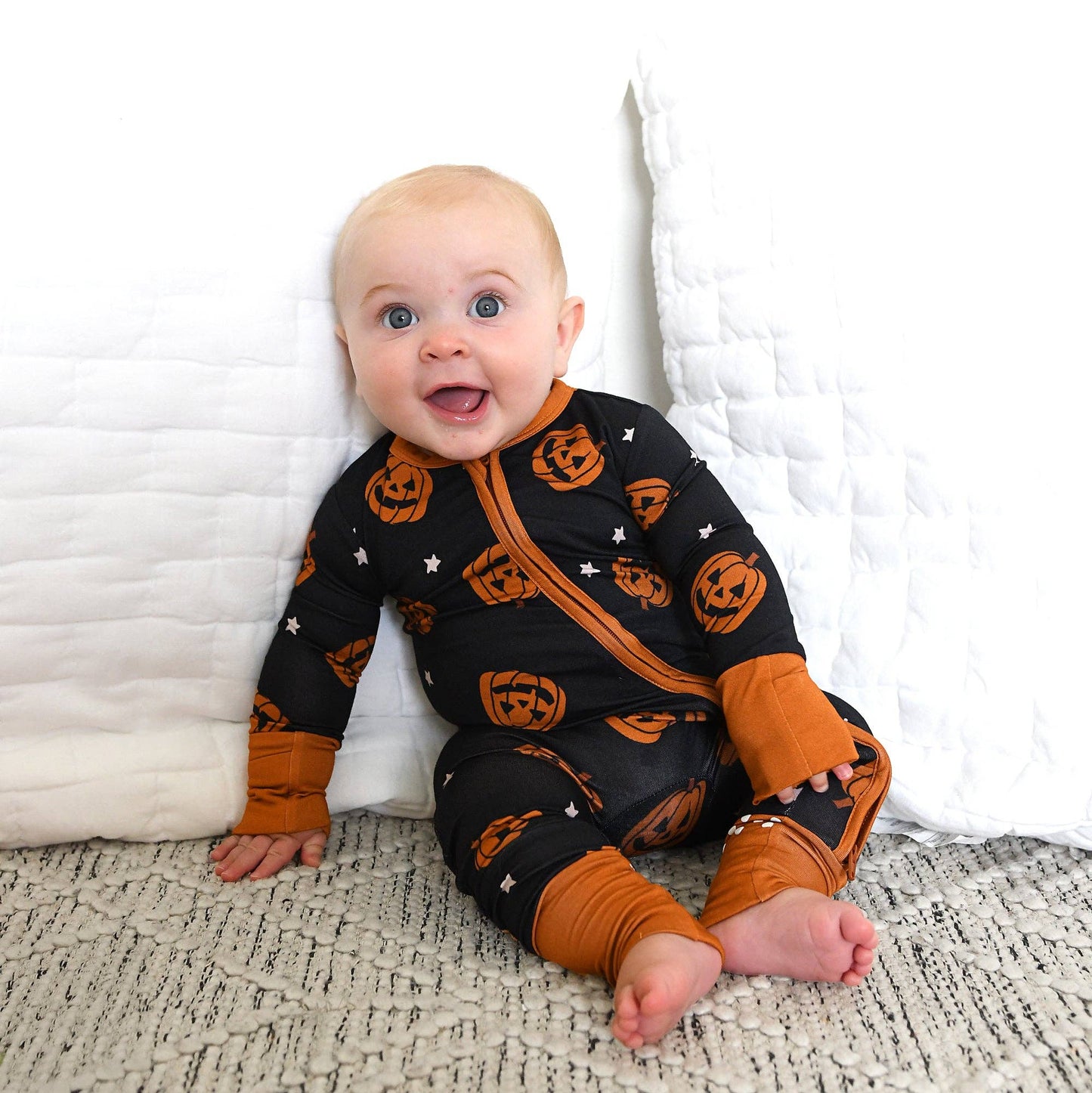 Bamboo Halloween Pumpkins Baby