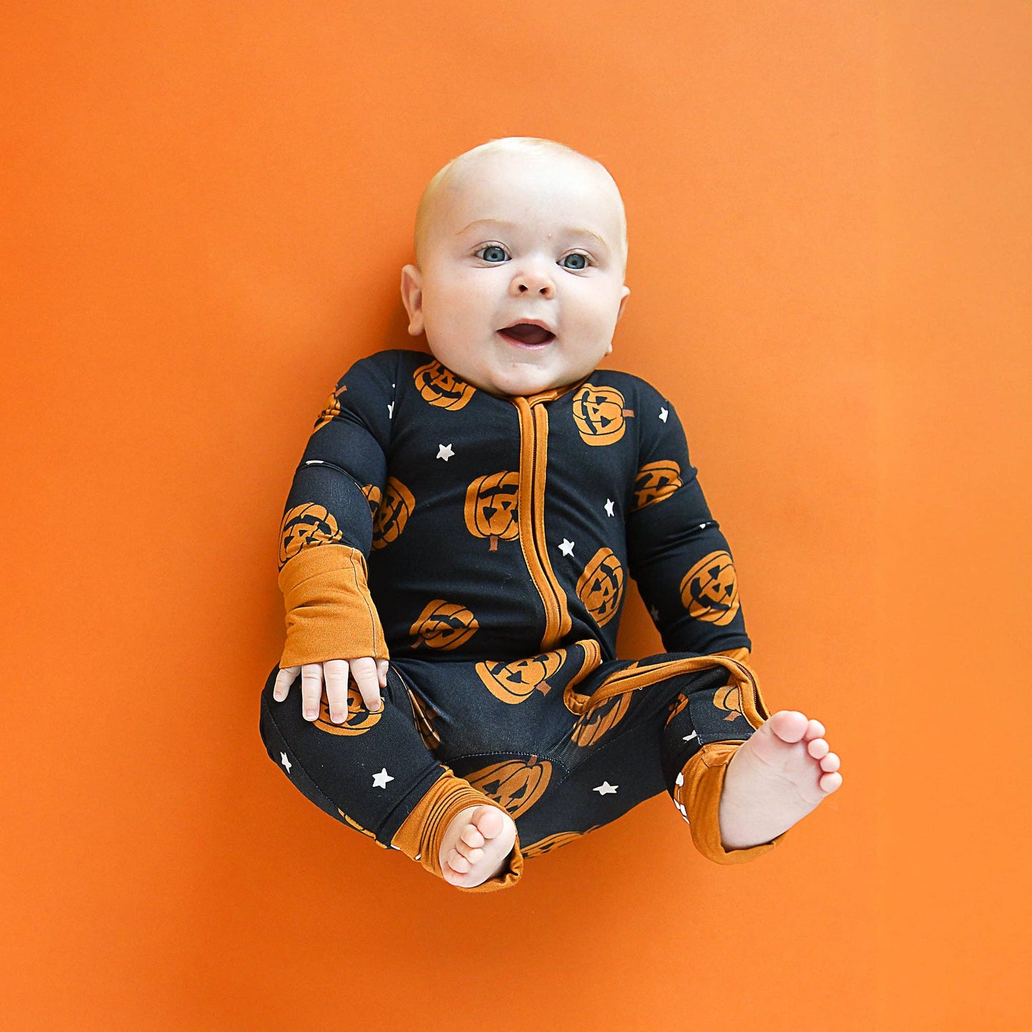 Bamboo Halloween Pumpkins Baby