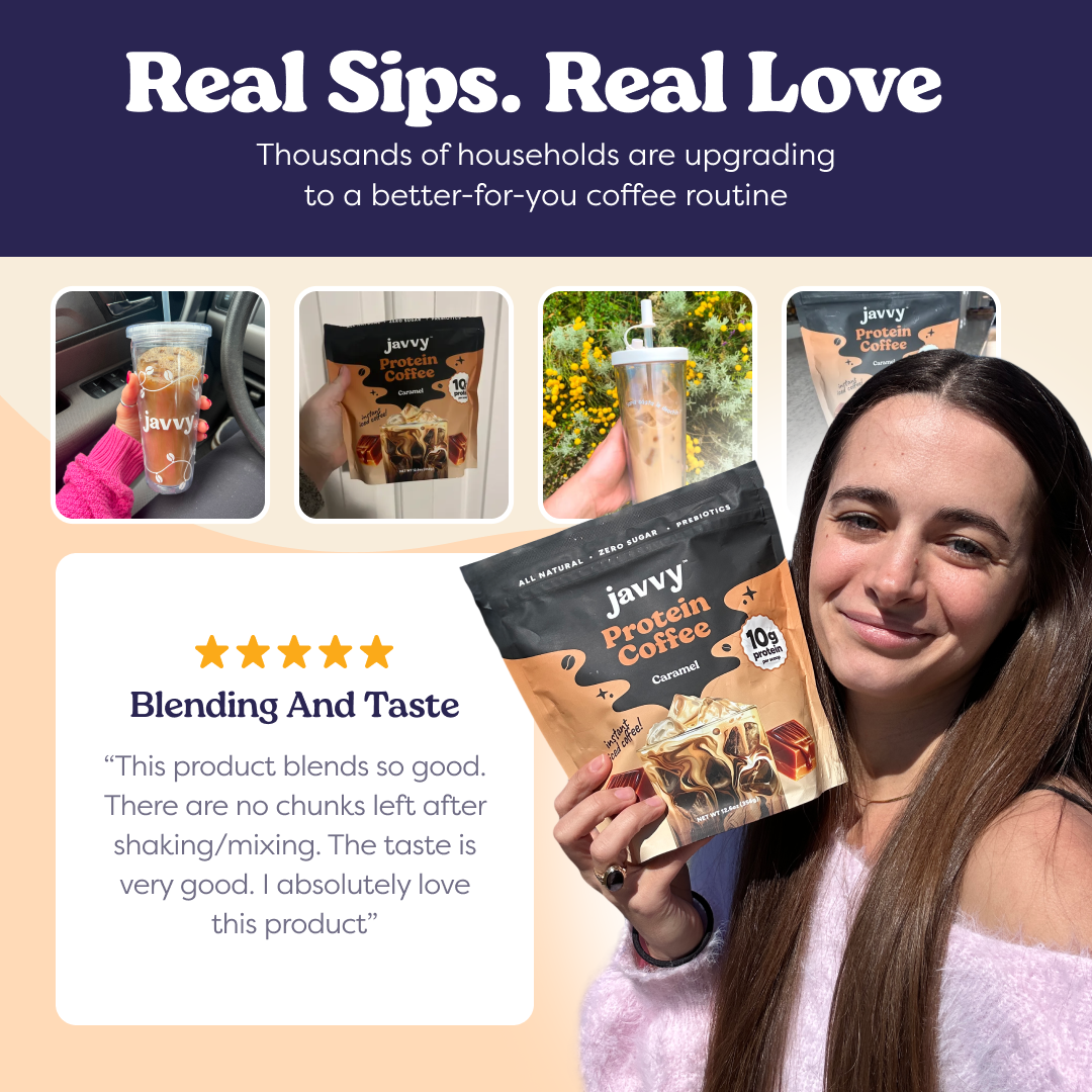 Javvy Caramel Protein Coffee