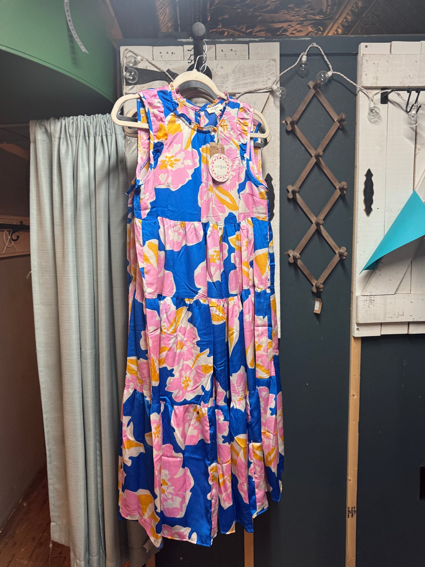 Umgee Floral Maxi Dress
