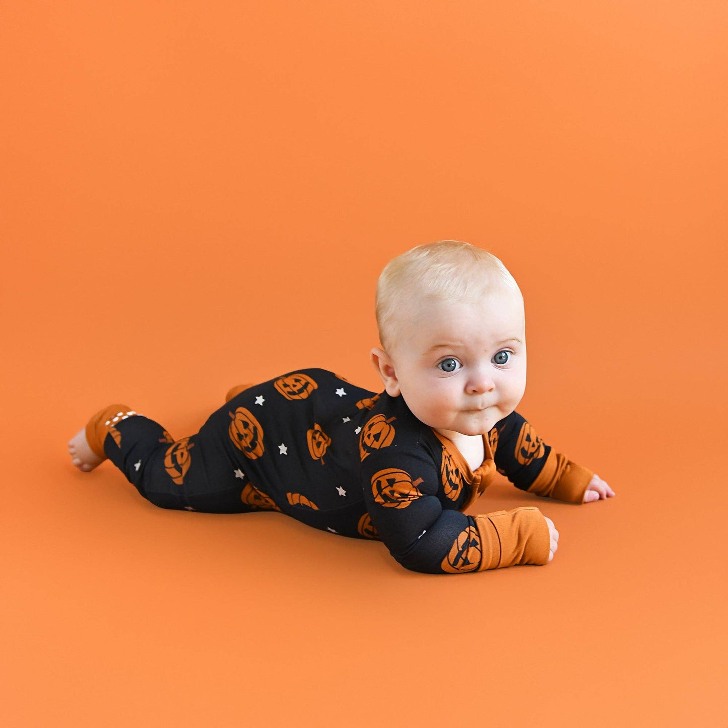 Bamboo Halloween Pumpkins Baby