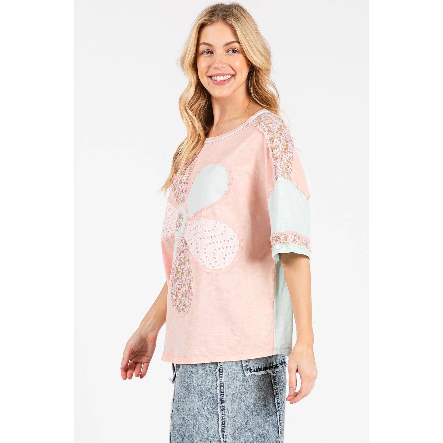 PETAL PATCH TOP
