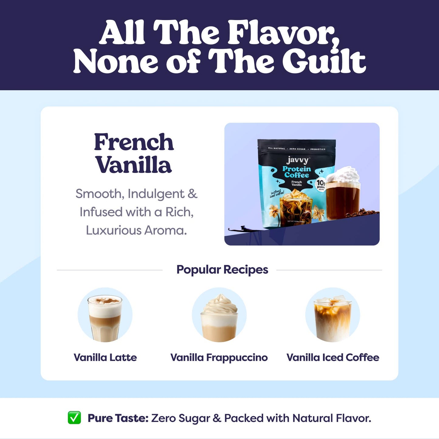 Javvy French Vanilla Protein Coffee