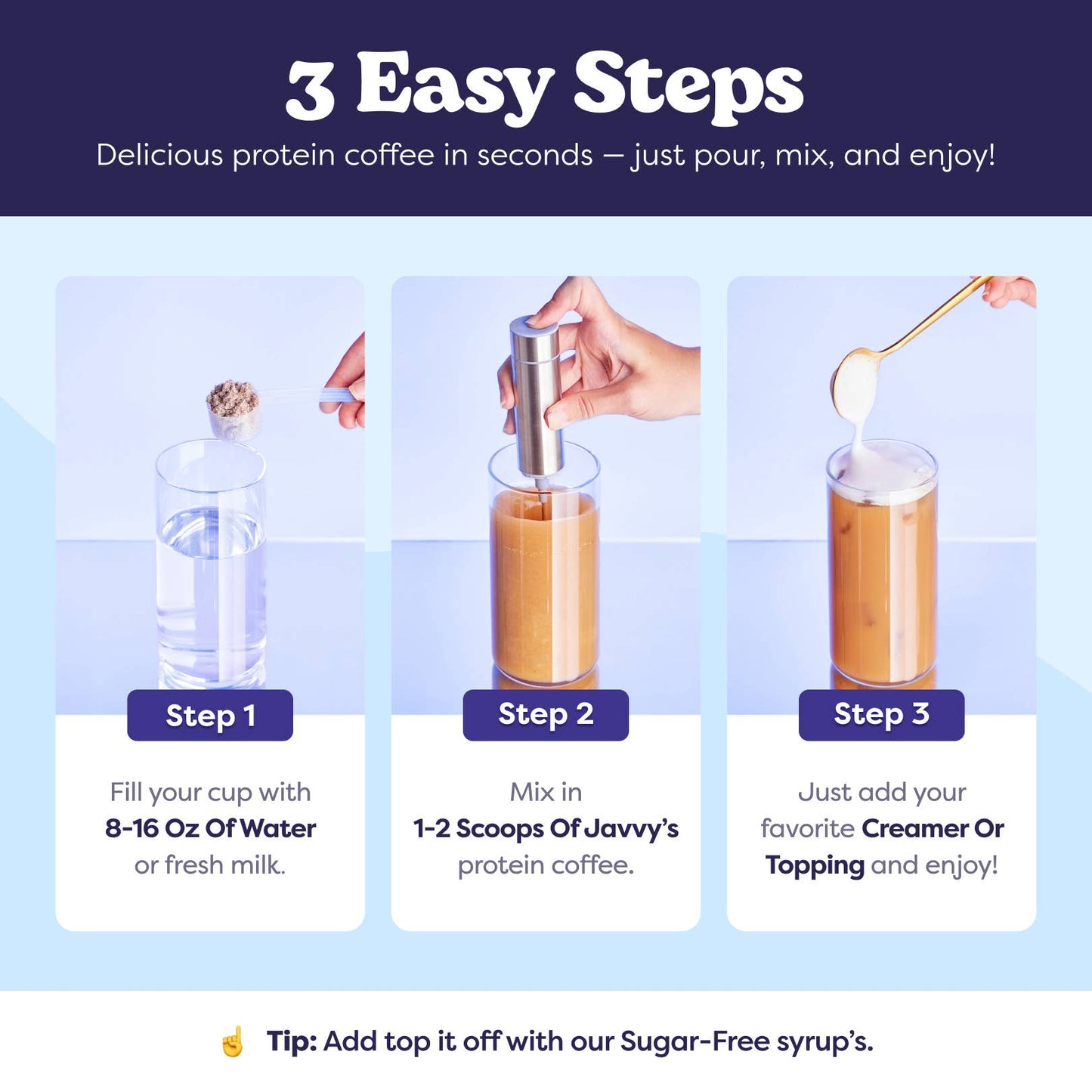 Javvy French Vanilla Protein Coffee