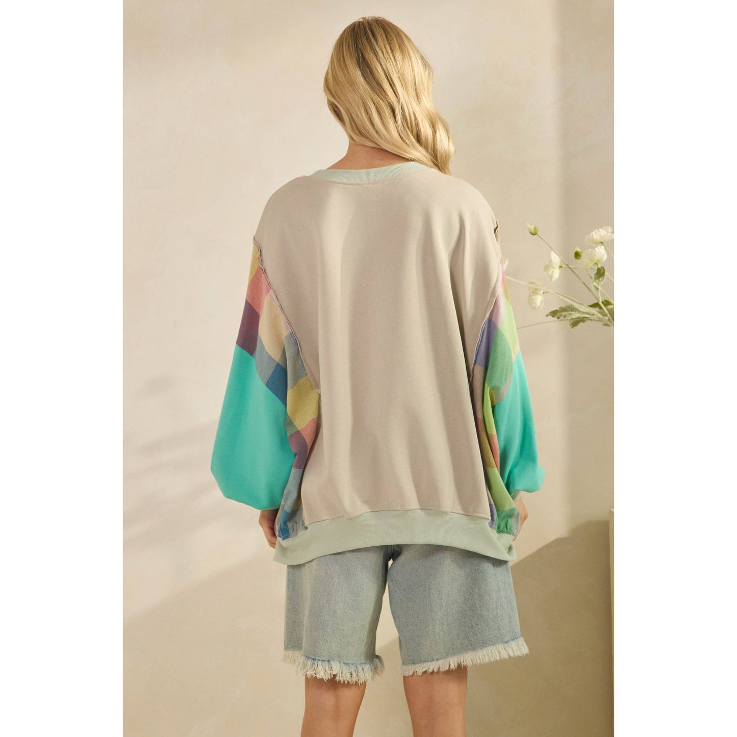PEACE SIGN SWEATSHIRT
