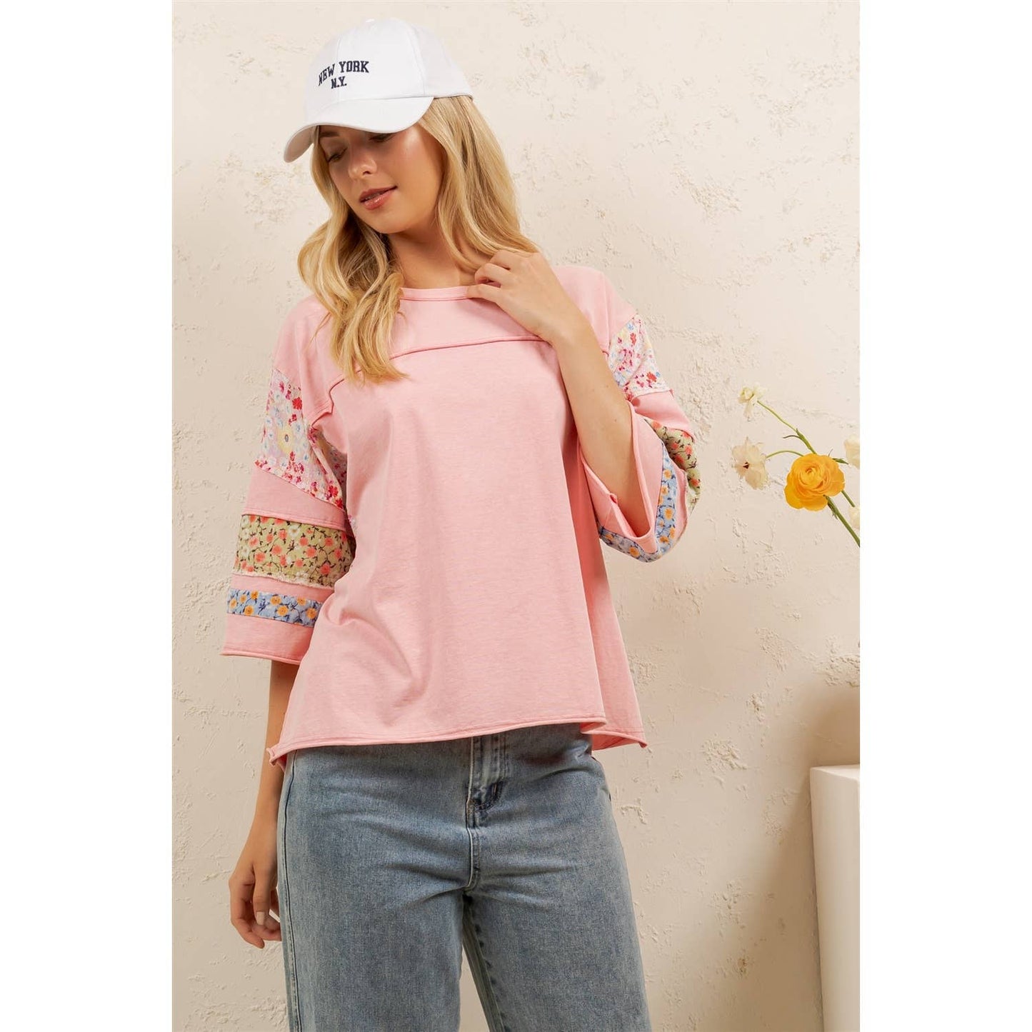 PATCH SLEEVE TEE