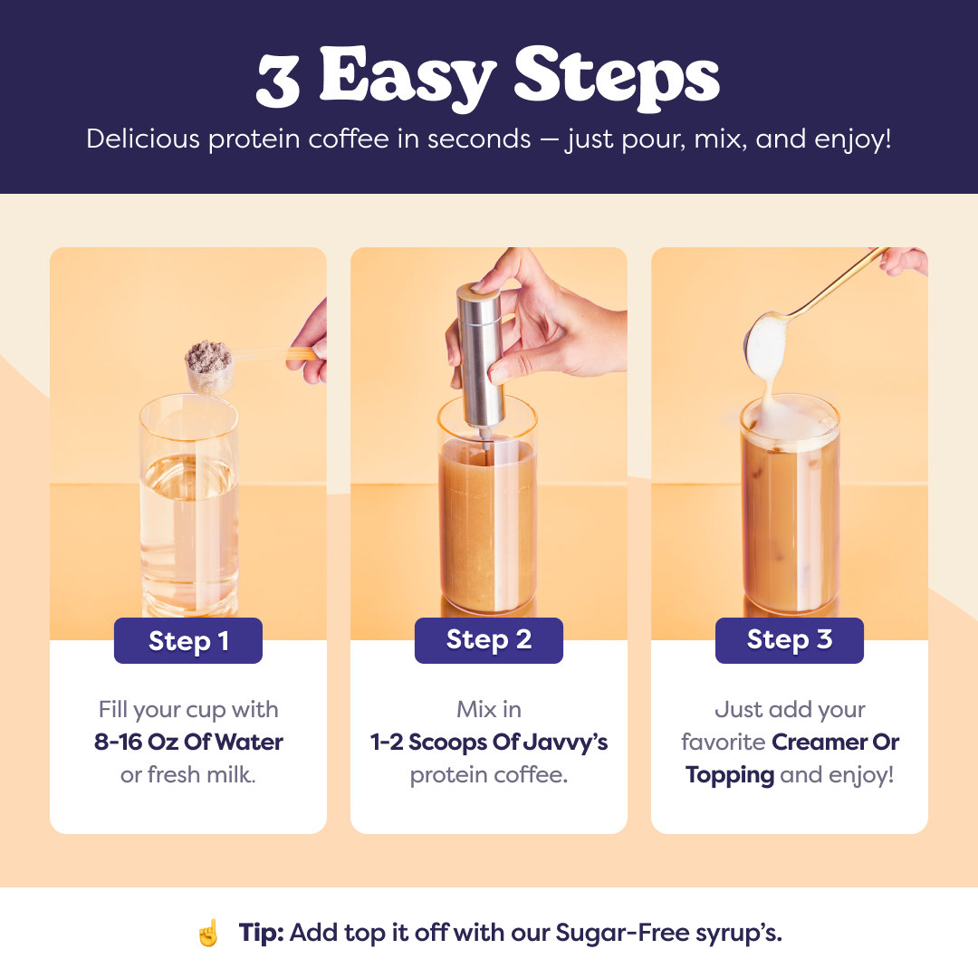 Javvy Caramel Protein Coffee