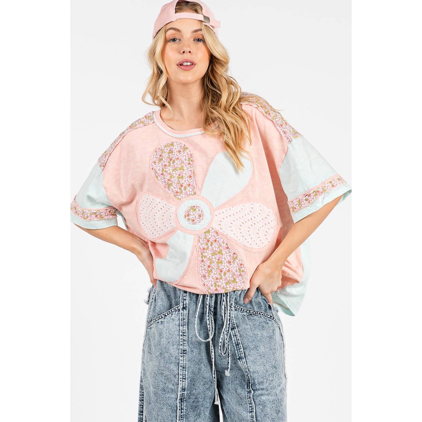 PETAL PATCH TOP