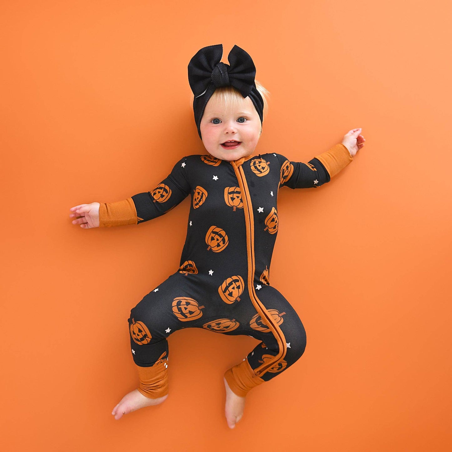 Bamboo Halloween Pumpkins Baby