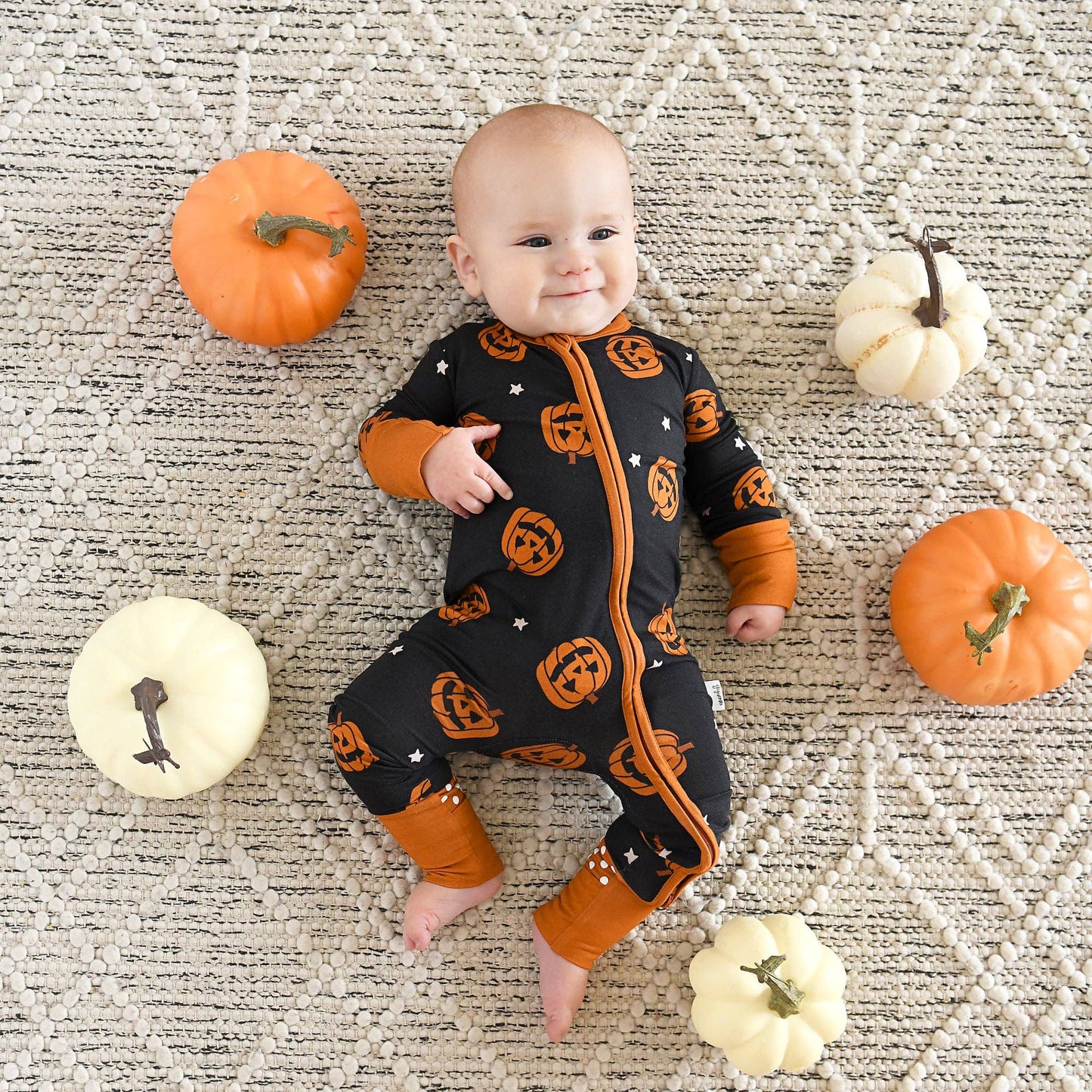 Bamboo Halloween Pumpkins Baby
