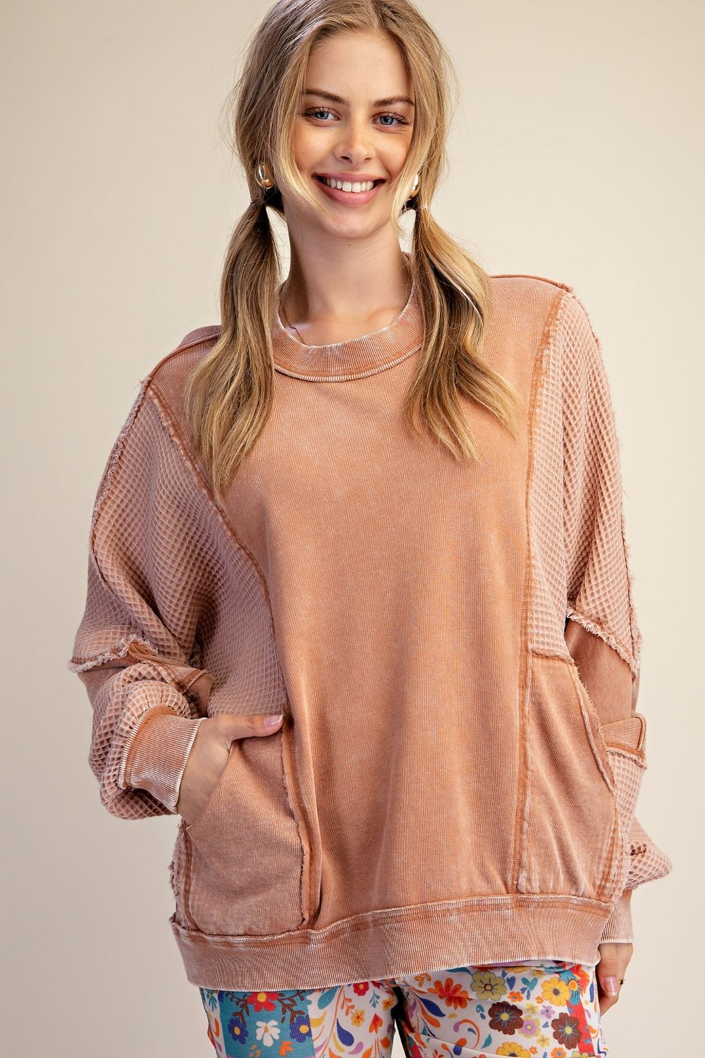 Thermal Mix Pullover