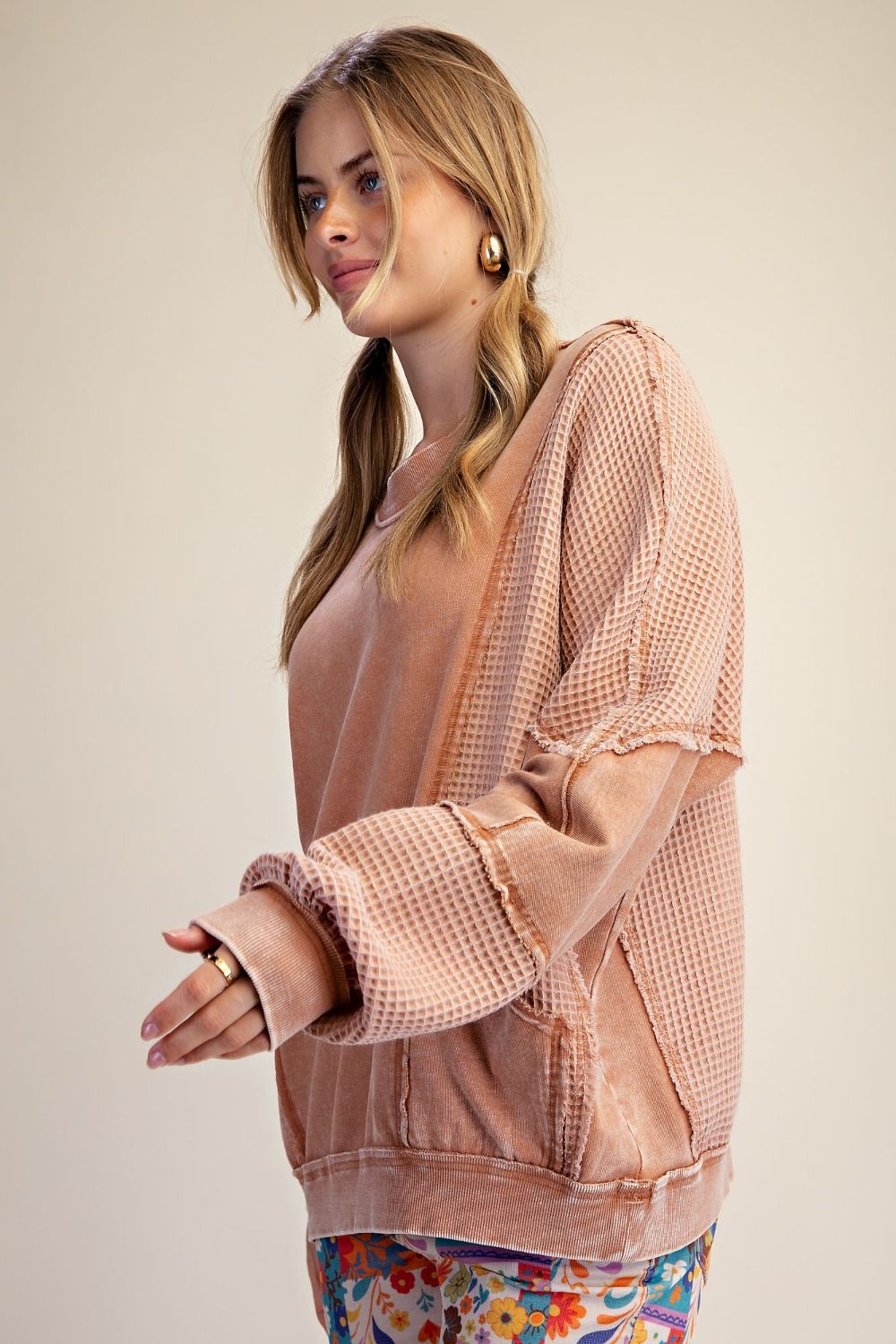 Thermal Mix Pullover