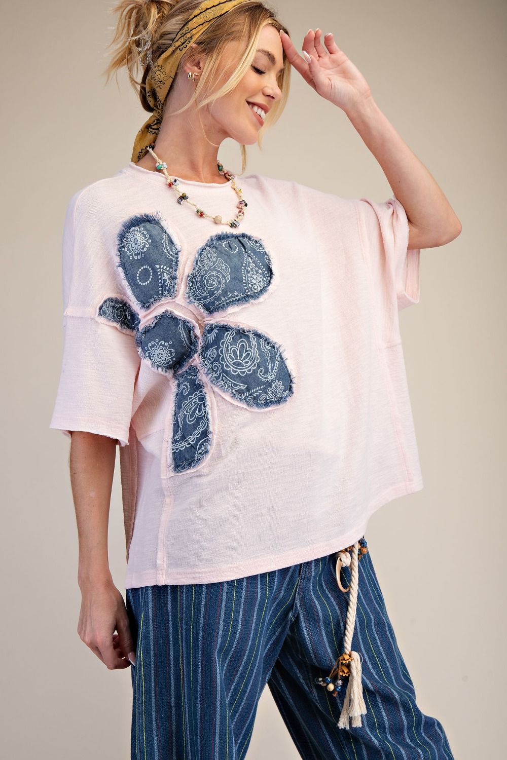 Floral Patch Top