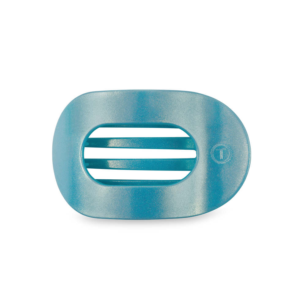 Round Flat Hair Clip | Small | Blue Seas