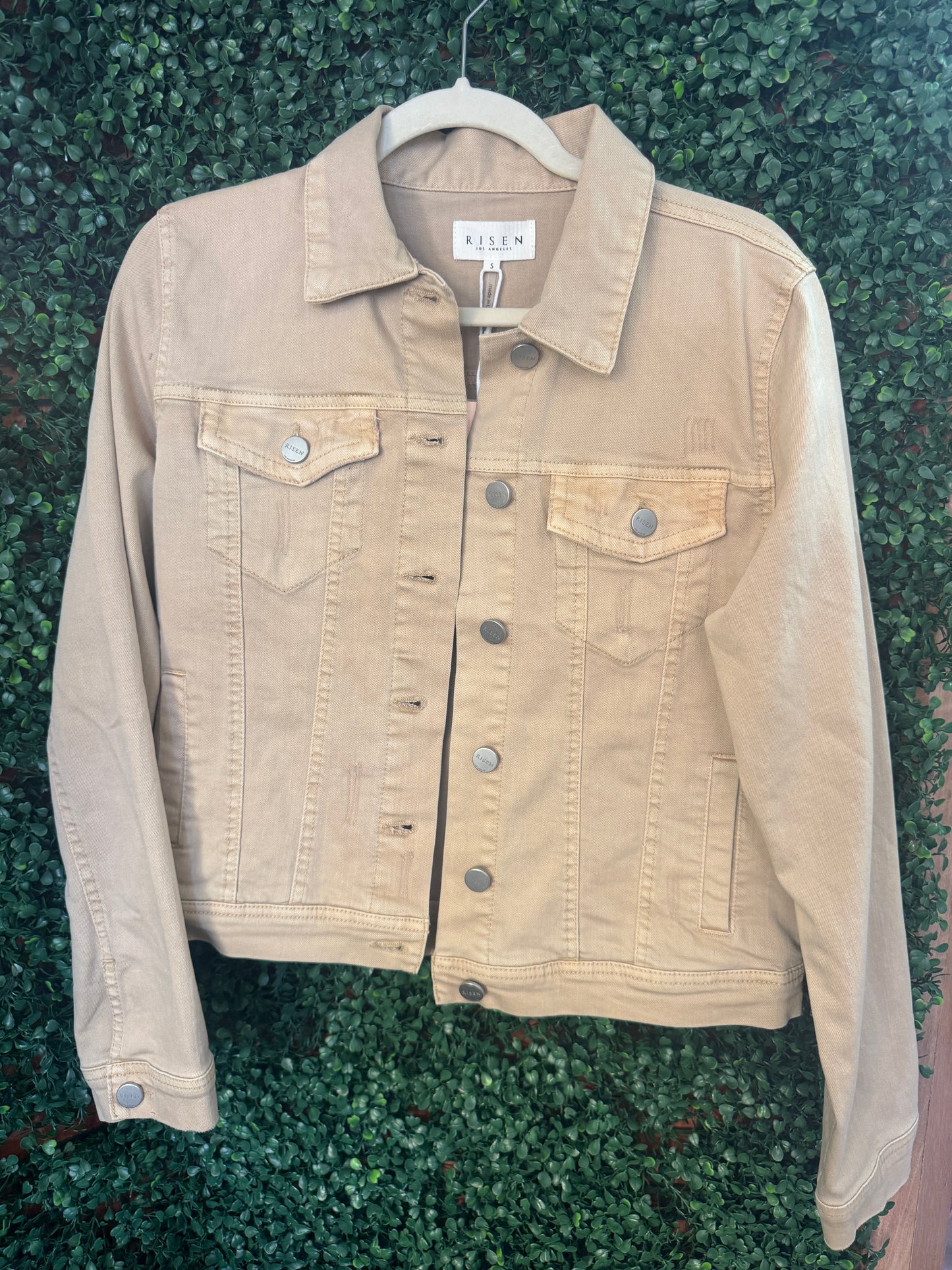Risen Latte Jean Jacket