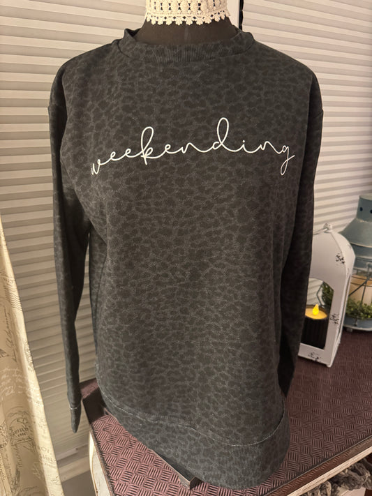 Weekending Sweatshirt Animal Print