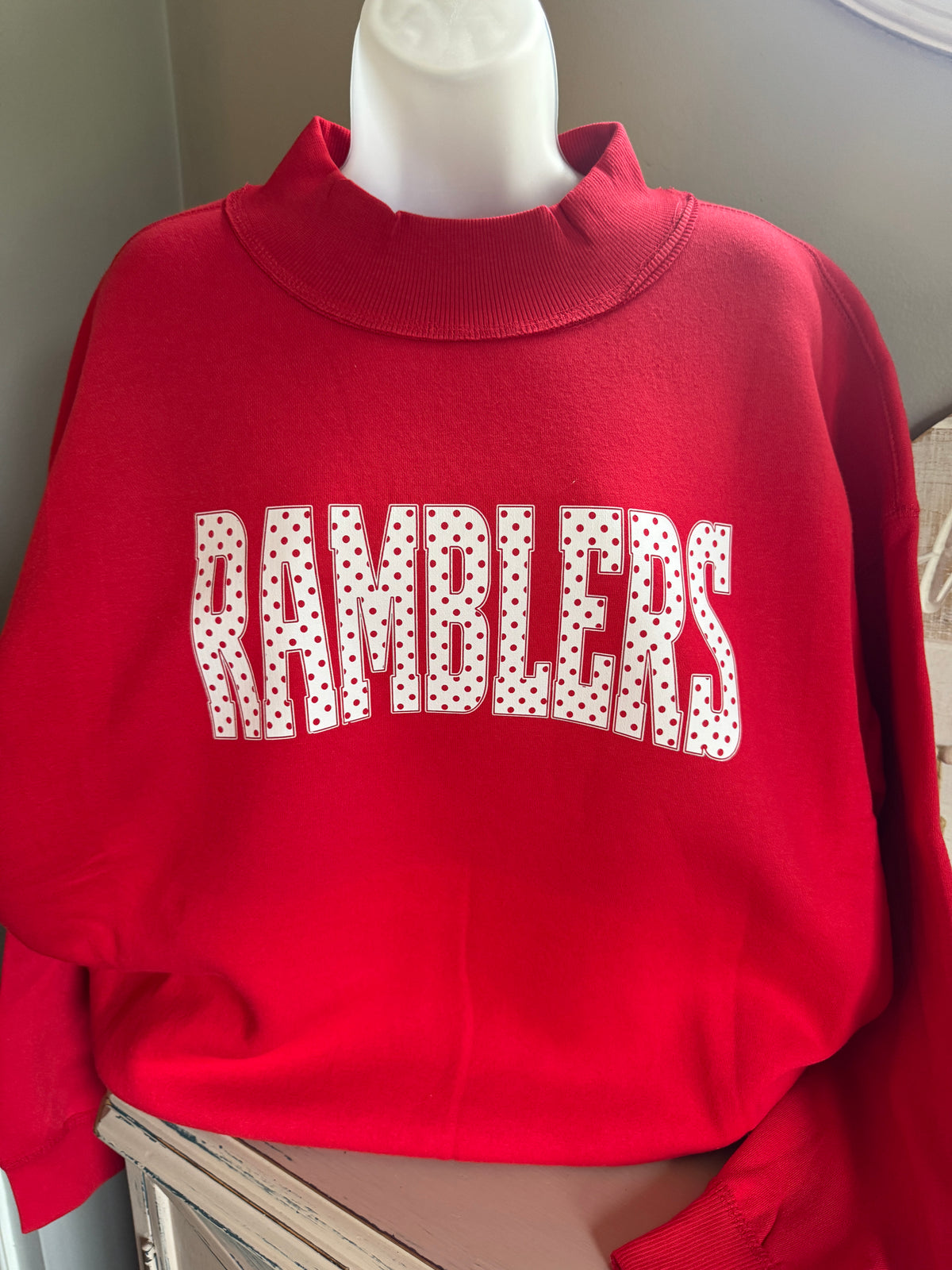 Ramblers Mock Neck Sweatshirt