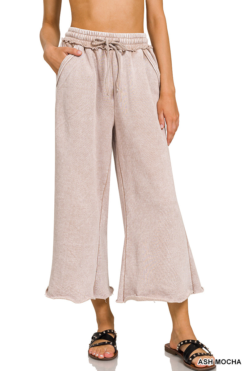 Fleece Crop Pant