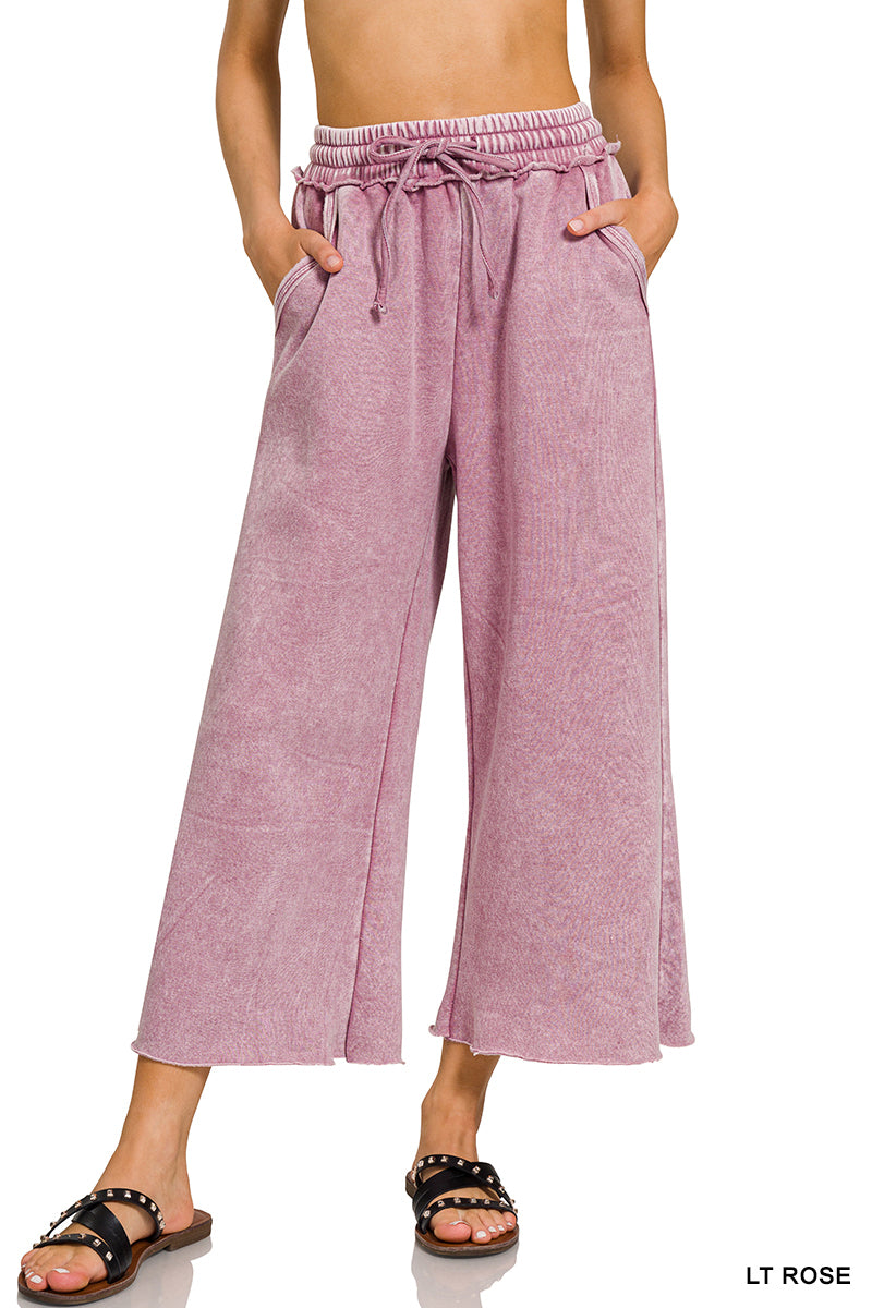 Fleece Crop Pant