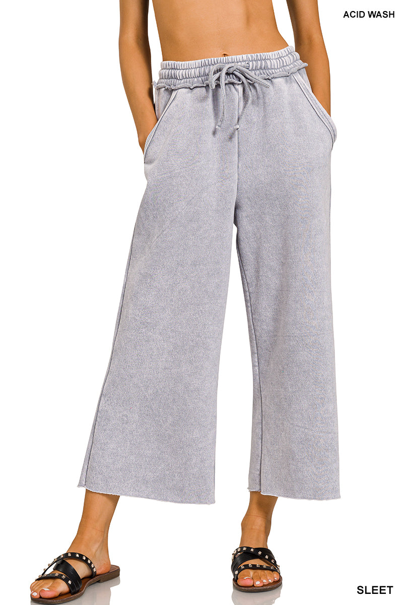 Fleece Crop Pant