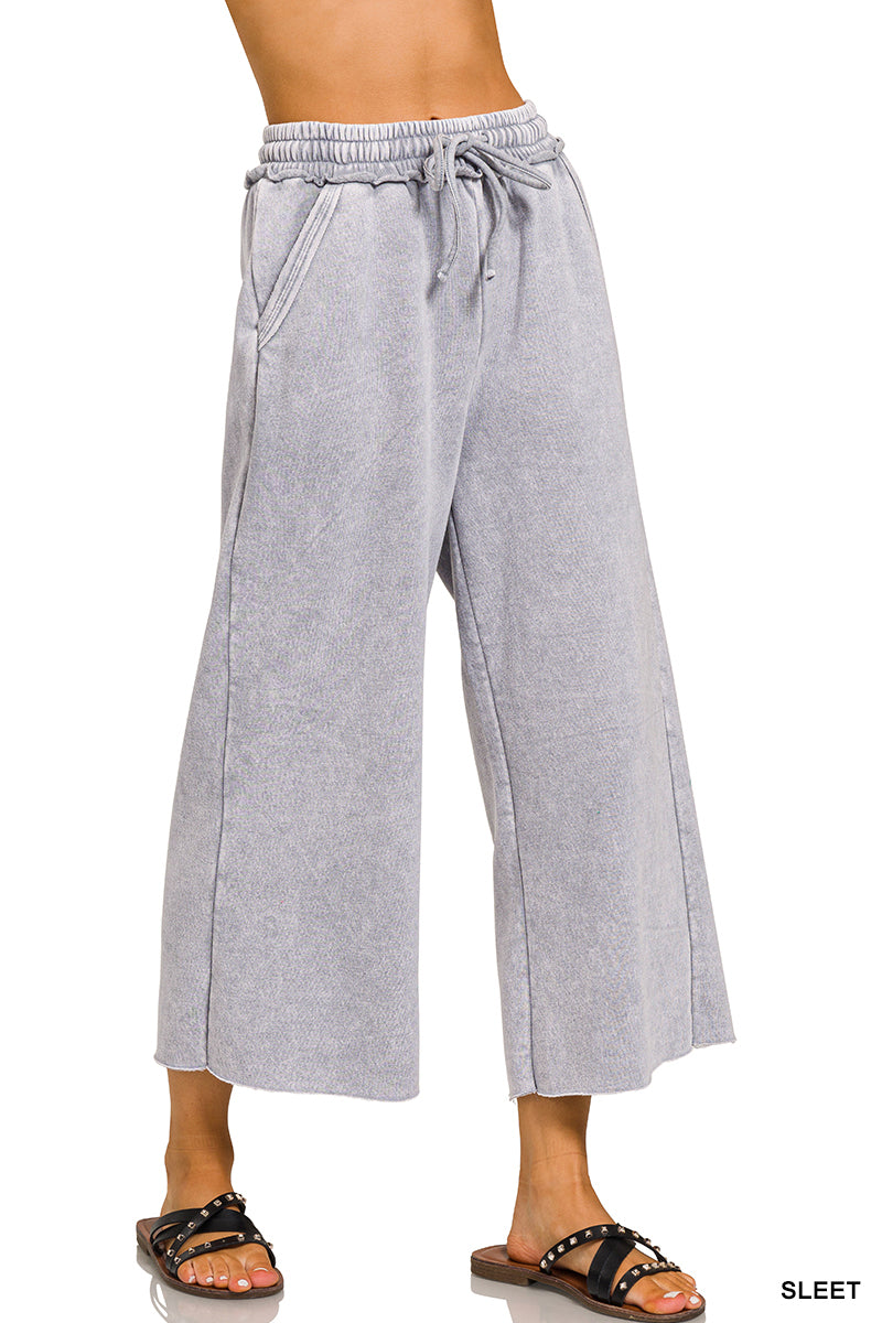 Fleece Crop Pant