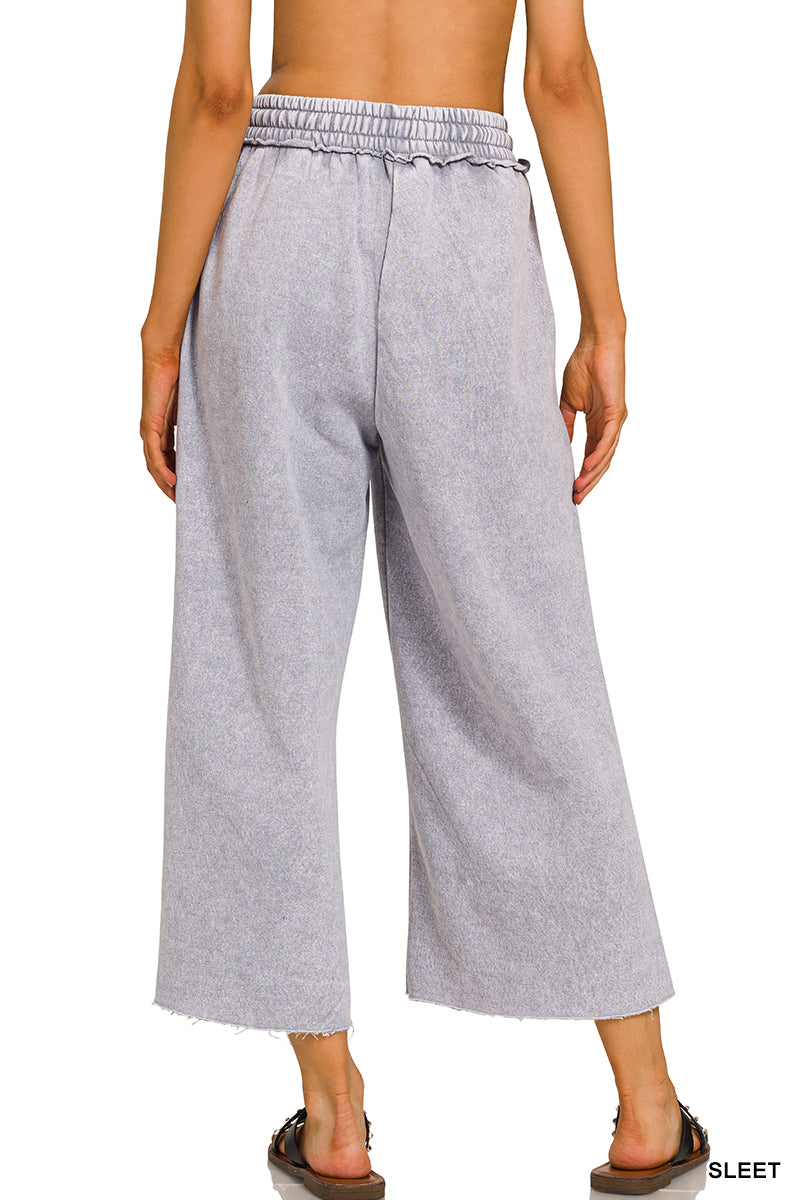 Fleece Crop Pant