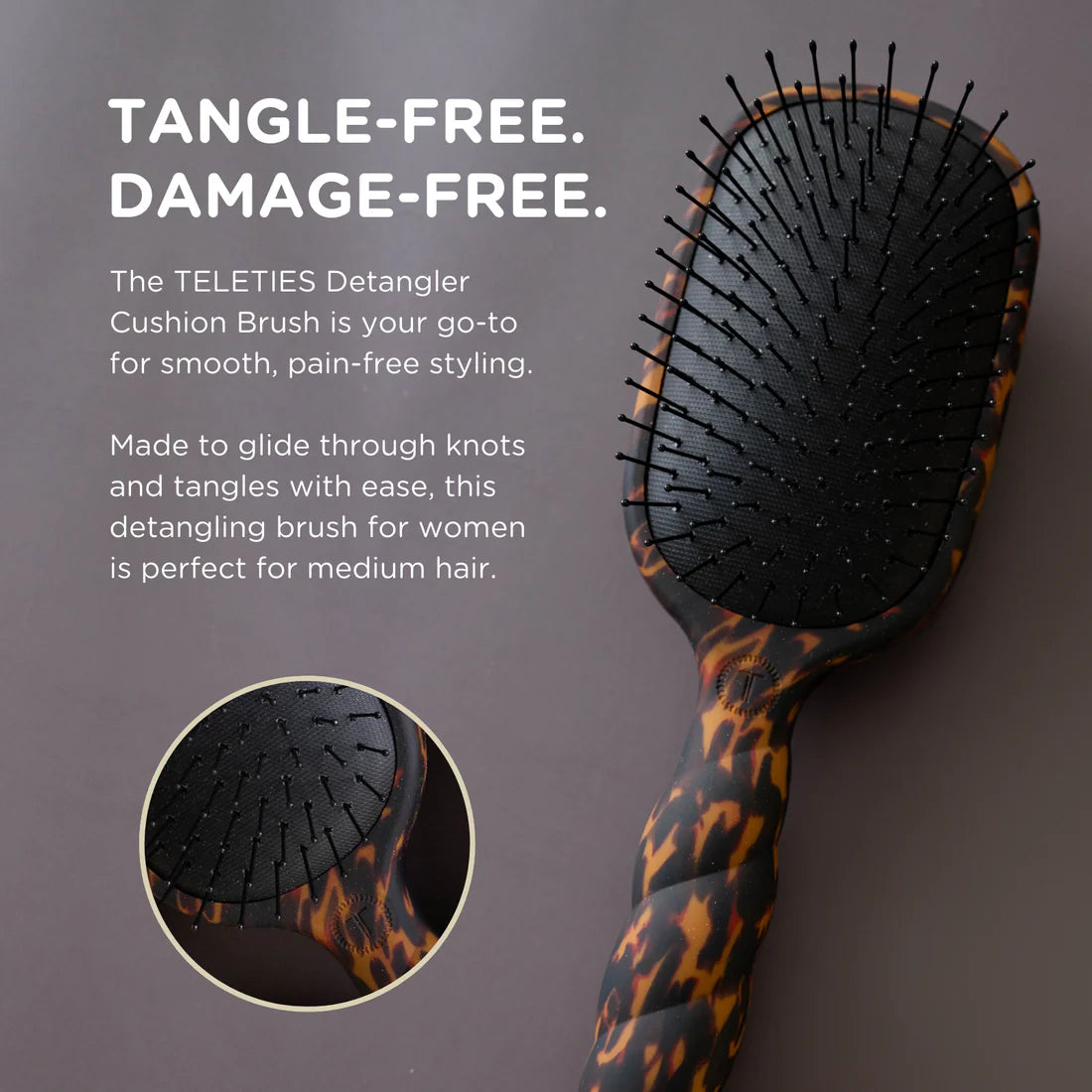 Detangler Hair Brush Medium Hair