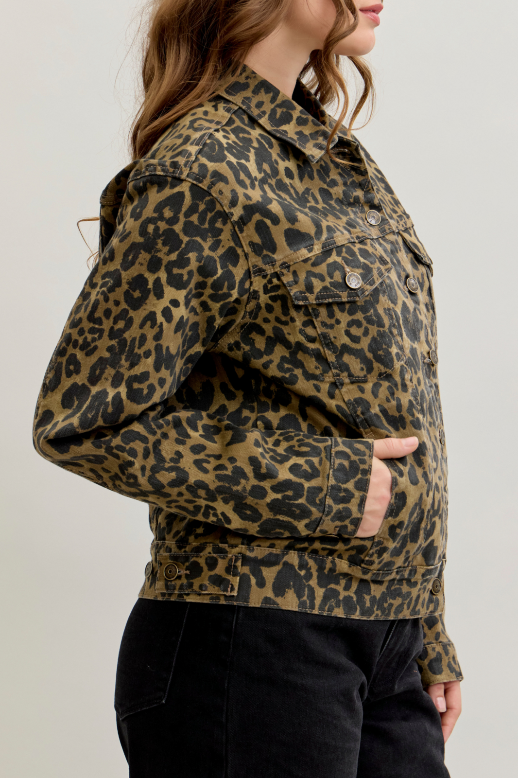 Judy Blue Leopard Jacket